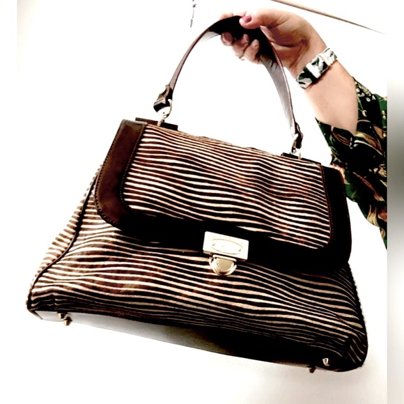 Elaine Turner Handbags - Elaine Turner Satchel African Antelope Hair 15” x 11” Retail $695